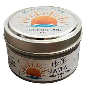 Dallas Soap Co. Candle Tins