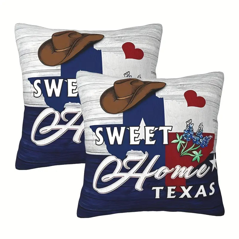 Sweet Home Texas Throw Pillow