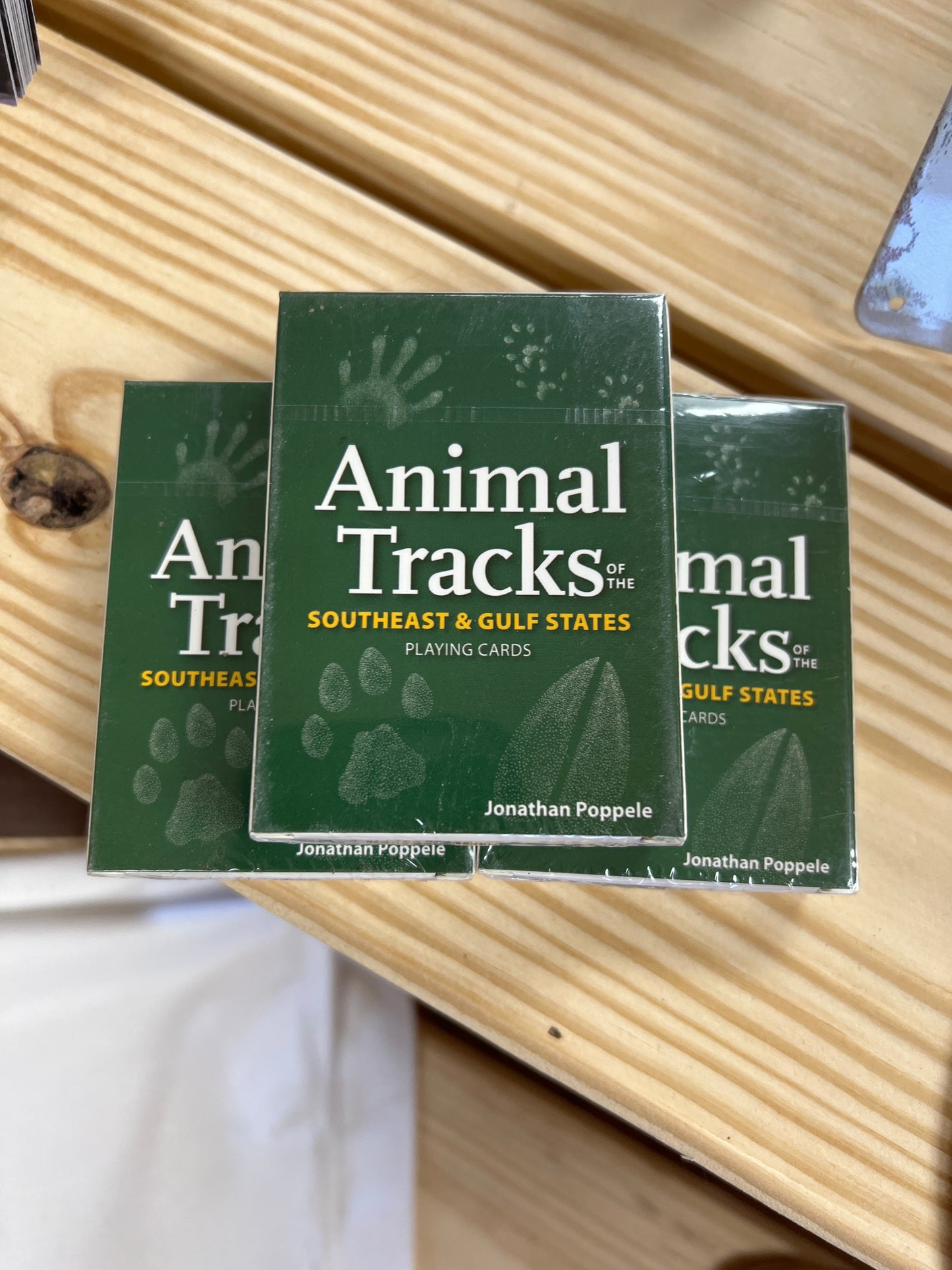 Animal Tracks of the Southeast Playing Cards