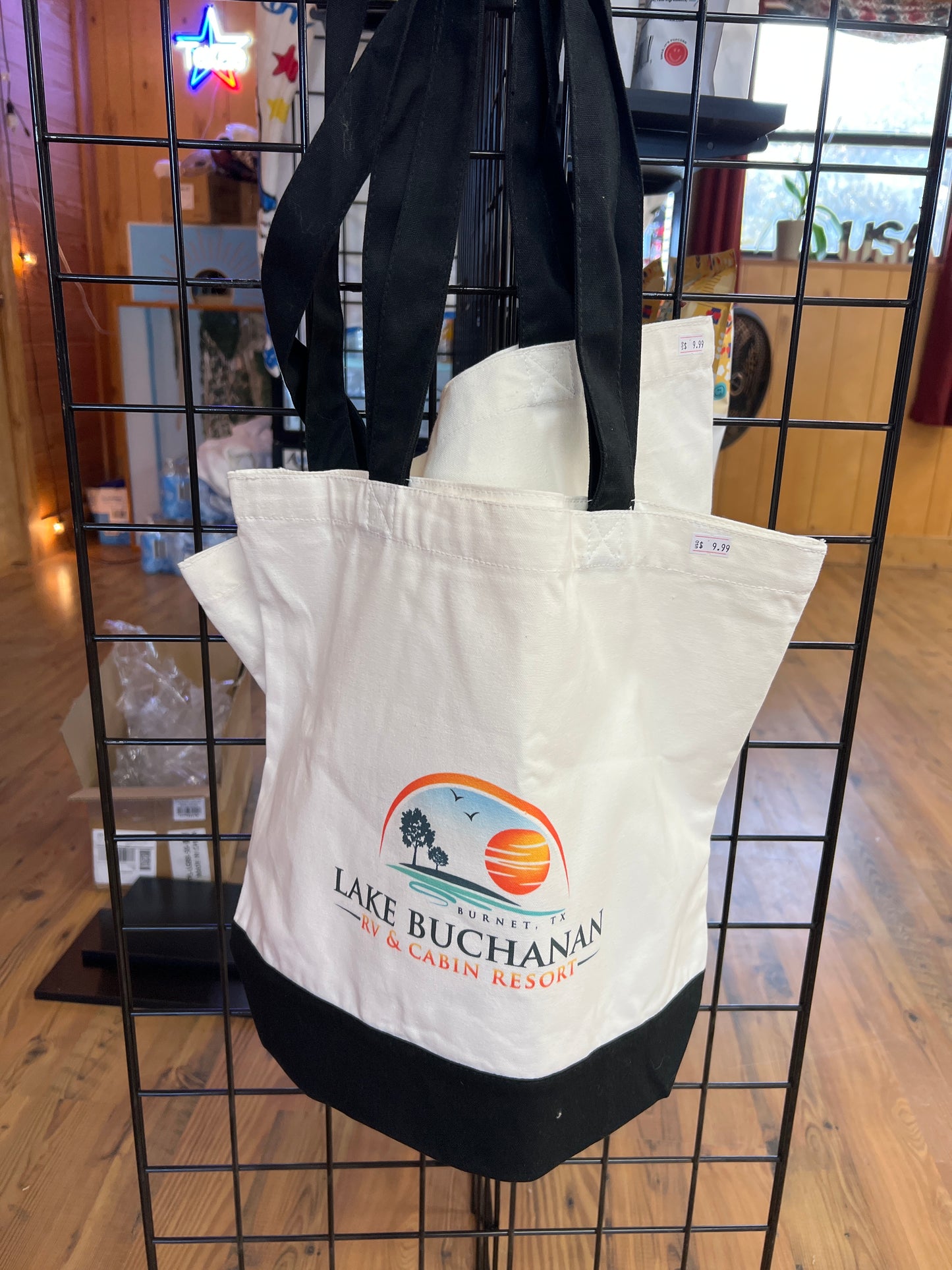 Lake Buchanan Logo Tote Bag