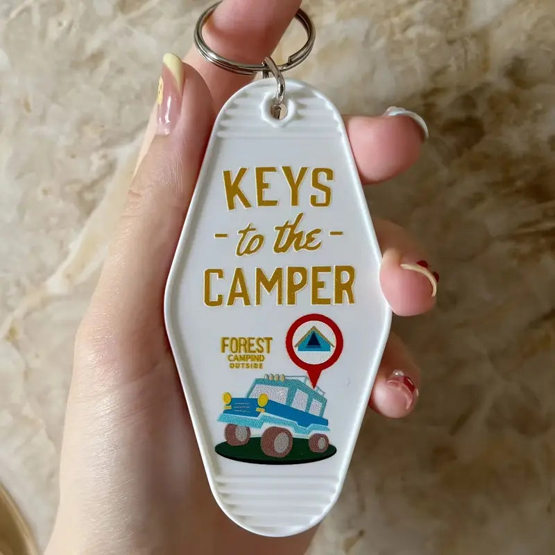 Keys to the Camper Keychain