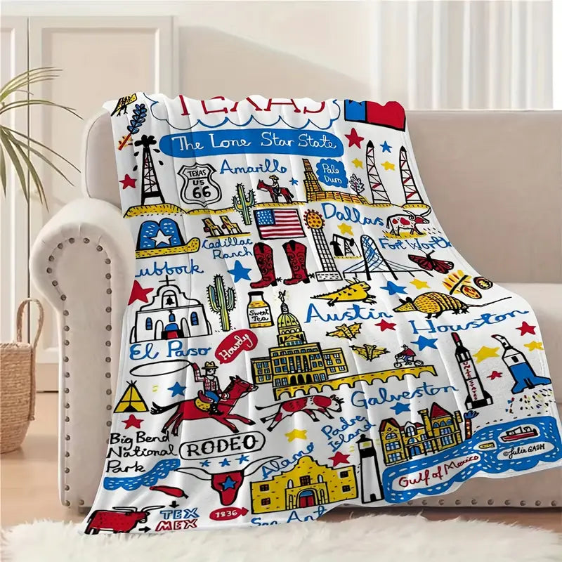 Texas Fleece Blanket