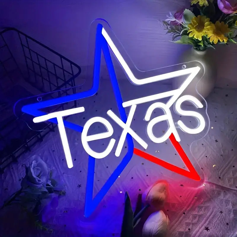 Texas Star Neon Sign