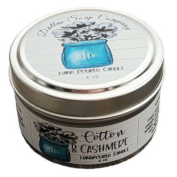 Dallas Soap Co. Candle Tins