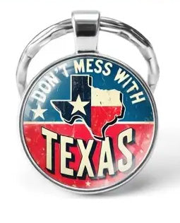 Don't Mess With Texas Keychain