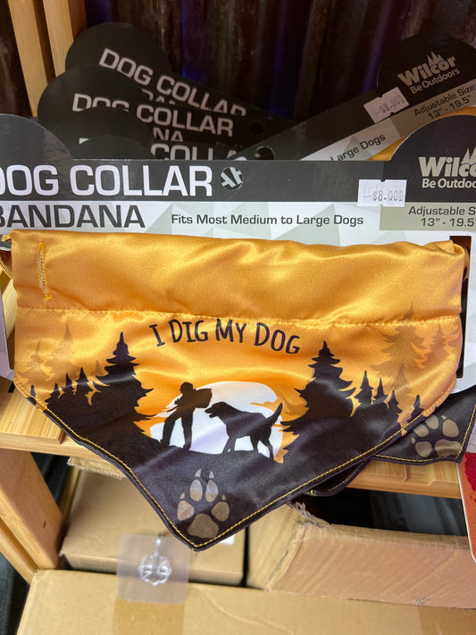 I Dig My Dog Bandana